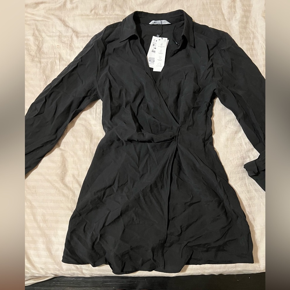 Black Zara dress